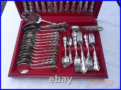 102 Piece Oneida Stainless Steel Deluxe Mozart Pattern Cutlery Canteen Set