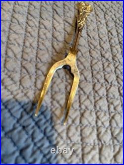 12 Silver Plate Misc Serving, Pickle, Sugar, Ladle, Meat Fork, Cheese Rogers Etc