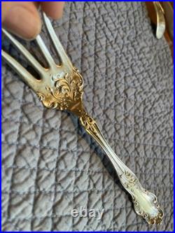 12 Silver Plate Misc Serving, Pickle, Sugar, Ladle, Meat Fork, Cheese Rogers Etc