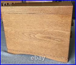 131 Piece Roberts & Doré Sheffield Silver Plated Solid Oak Canteen EPNS A1