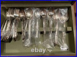 1847 Roger Bros Silver Plate Flatware Set IS. (83 pieces)