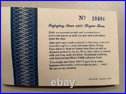 1847 Roger Bros Silver Plate Flatware Set IS. (83 pieces)