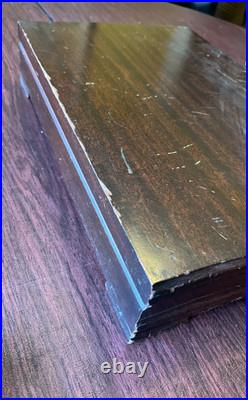 1847 Rogers Brothers 103 Piece Silver Plate 1950 Daffodil Flatware Set Box