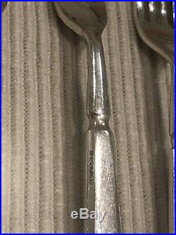 184 PIECE WALKER & HALL Canteen Of Cutlery ST JAMES Pattern Silver Plated
