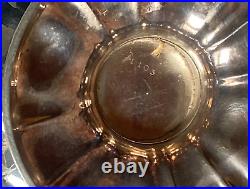 1860/70 Silver Plated Bread Fruit Basket Centre Piece Pierced Ornate Handle