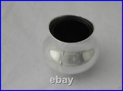 1960's Eric Clements Design Classic Silver Plated 4-piece Condiment / Cruet set