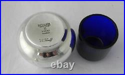 1960's Eric Clements Design Classic Silver Plated 4-piece Condiment / Cruet set
