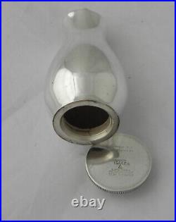 1960's Eric Clements Design Classic Silver Plated 4-piece Condiment / Cruet set