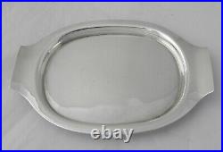 1960's Eric Clements Design Classic Silver Plated 4-piece Condiment / Cruet set