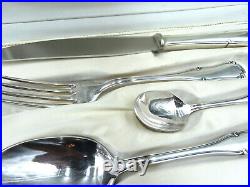 1972 Ercuis Silver Plated Cutlery Set Boxed Cased Monogrammed Florence Baptism