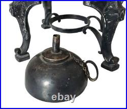 19th C. Antique 6 Piece Manhattan Plate Co Silver Plated Coffee Tea Service Set