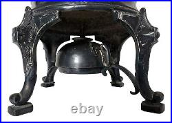 19th C. Antique 6 Piece Manhattan Plate Co Silver Plated Coffee Tea Service Set