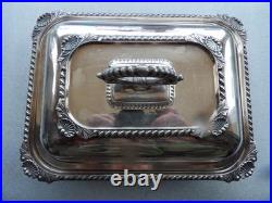 19thc Georgian Old Sheffield Plate 3 Piece Entree Covered Warming Server Dish