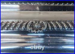 19thc Georgian Old Sheffield Plate 3 Piece Entree Covered Warming Server Dish