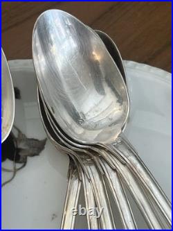 23 Piece Silver Plated Cutlery Set Christofle Vendôme Shell Model