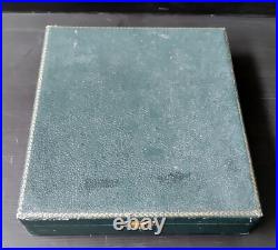 24-Piece Cutlery Set 12 Spoon 12 Fork Silver Plate Art Nouveau