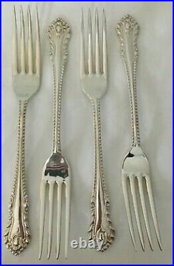 30 Pieces Of George Butler Silver Plated Gadroon Pattern Cutlery