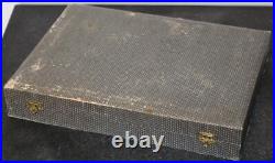 30 piece silver plate cutlery set in original lined box Aberdeen