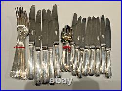 32 Pieces America By Christofle Silver Plate