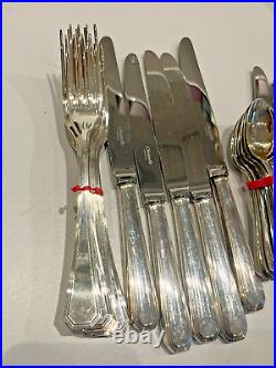 32 Pieces America By Christofle Silver Plate