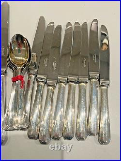 32 Pieces America By Christofle Silver Plate