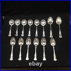 38 Piece Mappin and Webb Cutlery Set Kings Pattern Heavy Plate