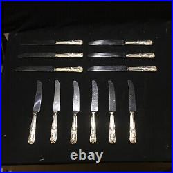 38 Piece Mappin and Webb Cutlery Set Kings Pattern Heavy Plate