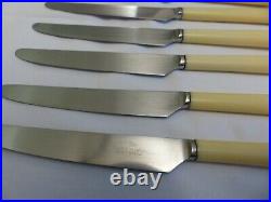 38 Piece Silver Plate Walker & Hall Pride Pattern Cutlery Set. David Mellor