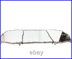 3 Piece Christofle French Silver Plate Mirrored Table Plateau Surtout de Table
