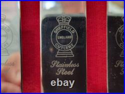 40 Silver Plated Sheffield 44 Piece Cutlery Set Stunning Condition