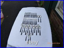 41 Piece Joseph Rodgers Stainless Steel Manhattan Pattern Cutlery Set