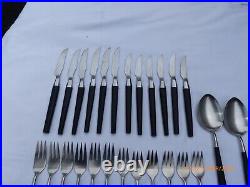 41 Piece Joseph Rodgers Stainless Steel Manhattan Pattern Cutlery Set