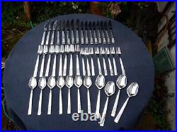 43 Pieces of Arthur Price County Plate WINDSOR Cutlery For 8 Missing 1 Spoon