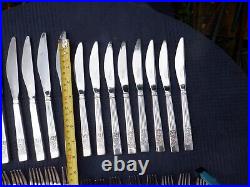 43 Pieces of Arthur Price County Plate WINDSOR Cutlery For 8 Missing 1 Spoon