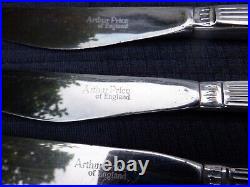 43 Pieces of Arthur Price County Plate WINDSOR Cutlery For 8 Missing 1 Spoon