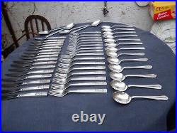 43 Pieces of Arthur Price County Plate WINDSOR Cutlery For 8 Missing 1 Spoon