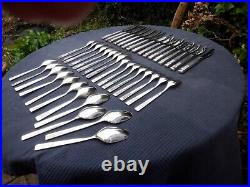 43 Pieces of Arthur Price County Plate WINDSOR Cutlery For 8 Missing 1 Spoon