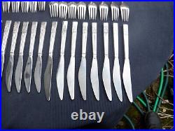 43 Pieces of Arthur Price County Plate WINDSOR Cutlery For 8 Missing 1 Spoon