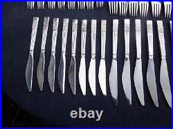43 Pieces of Arthur Price County Plate WINDSOR Cutlery For 8 Missing 1 Spoon