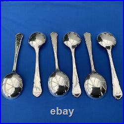 46 Piece Dubarry Pattern EPNS A1 Silver Plated Canteen Cutlery Set Boxed (VGood)