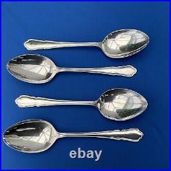 46 Piece Dubarry Pattern EPNS A1 Silver Plated Canteen Cutlery Set Boxed (VGood)