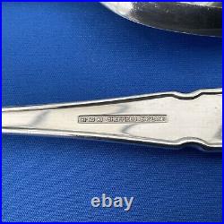 46 Piece Dubarry Pattern EPNS A1 Silver Plated Canteen Cutlery Set Boxed (VGood)
