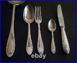 47 Piece Silver Plated Cutlery Set 84 Gr Stamped S Epee A