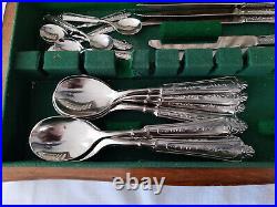 47 Piece Silver Plated LBL Cutlery Set in Box