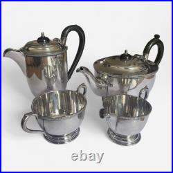 4-Piece Regent Plate Garrard & Co, Regent St, London Vintage Tea Set