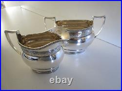 4 Piece Silver Plated Tea Set, Whytock & Sons Dundee, Circa 1910