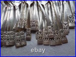 51 pieces Oneida Community Silver plate 1936 Coronation Flatware