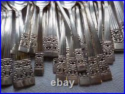 51 pieces Oneida Community Silver plate 1936 Coronation Flatware