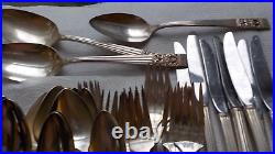 51 pieces Oneida Community Silver plate 1936 Coronation Flatware