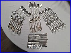 52 Piece Community Silver Plate Set